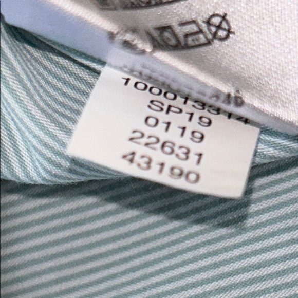 Alfani Men's Casual Light Blue Button-Down Shirt - Picture 9 of 9